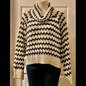 COPY - John + Jenn crocheted cowl neck sweater